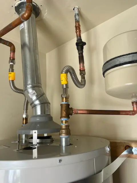 Water heater installation and plumbing repair in Cornhill